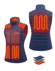 Women's Classic Heated Vest 7.4V (Up to 20 heating hours) - New Colors, W2118 Max