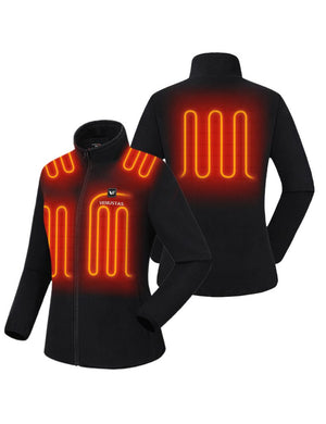 Zipper up Heated Fleece Jacket for Women 7.4V, W2136 hover