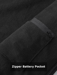 Zipper Battery Pocket